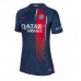 Tanie Strój piłkarski Paris Saint-Germain Kylian Mbappe #7 Koszulka Podstawowej dla damskie 2023-24 Krótkie Rękawy
